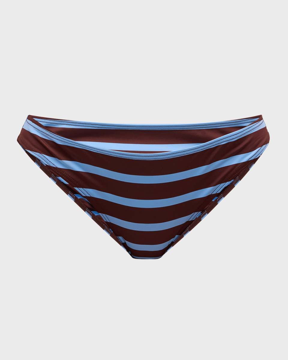 Amber Striped Bikini Bottoms